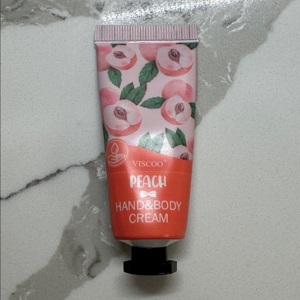 🌸5/$25🌸 Viscoo peach hand & body cream - Picture 2 of 2